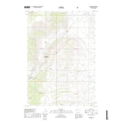 2017 Map of Bald Peak, 2017 Print