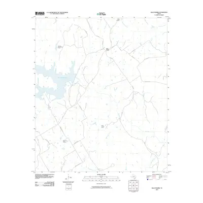 2010 Map of Bald Prairie, 2010 Print