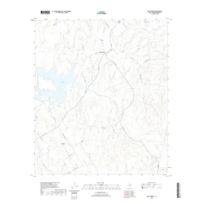 2019 Map of Bald Prairie, 2019 Print