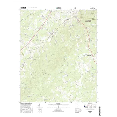2017 Map of Baldwin, 2017 Print