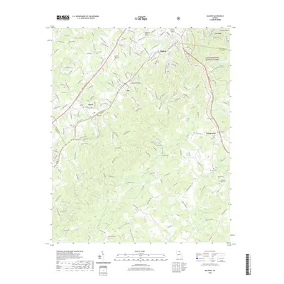 2020 Map of Baldwin, 2020 Print