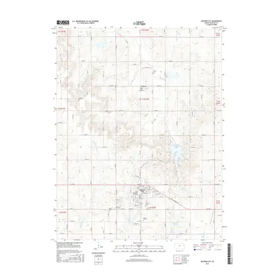 2015 Map of Baldwin City, 2015 Print