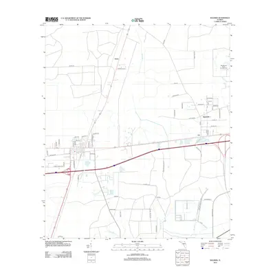 2012 Map of Baldwin, 2012 Print