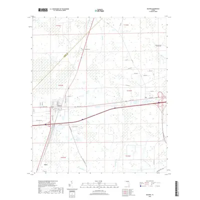 2018 Map of Baldwin, 2018 Print