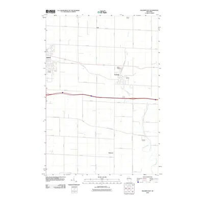 2010 Map of Baldwin East, 2010 Print