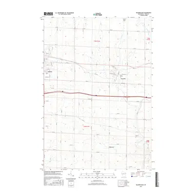 2015 Map of Baldwin East, 2015 Print