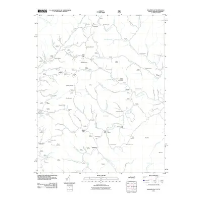2011 Map of Baldwin Gap, 2011 Print