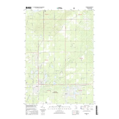 2017 Map of Baldwin, 2017 Print