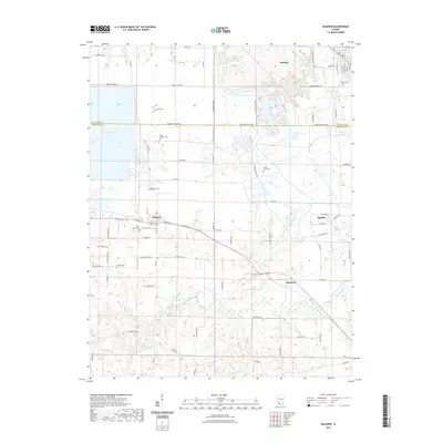 2021 Map of Baldwin, 2021 Print