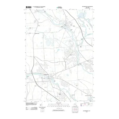 2010 Map of Baldwinsville, 2010 Print