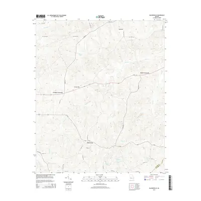 2014 Map of Baldwinville, 2014 Print
