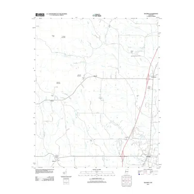 2012 Map of Baldwyn, 2012 Print
