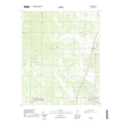2020 Map of Baldwyn, 2020 Print