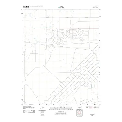 2010 Map of Baldy, 2010 Print