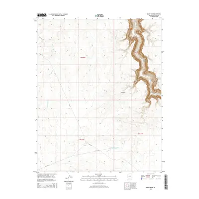 2014 Map of Baldy Basin, 2014 Print