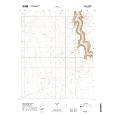 2018 Map of Baldy Basin, 2018 Print