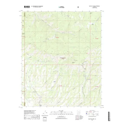 2018 Map of Baldy Bill Point, 2018 Print