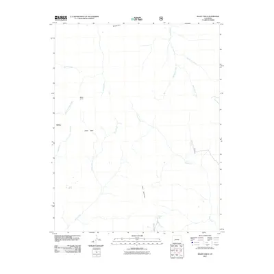 2011 Map of Baldy Cinco, 2011 Print