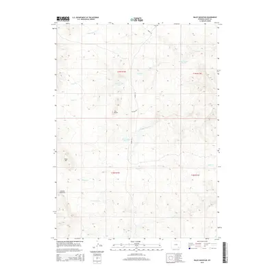 2015 Map of Baldy Mountain, 2015 Print