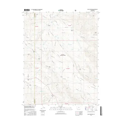 2016 Map of Baldy Mountain, 2016 Print