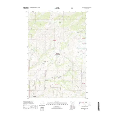 2020 Map of Baldy Mountain, 2020 Print