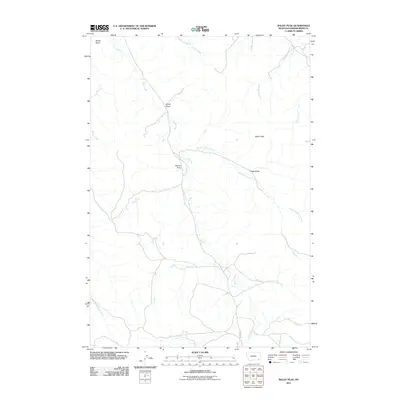 2011 Map of Baldy Peak, 2011 Print
