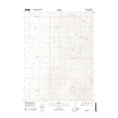 2014 Map of Baldy Peak, 2014 Print