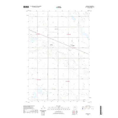 2020 Map of Balfour, 2020 Print