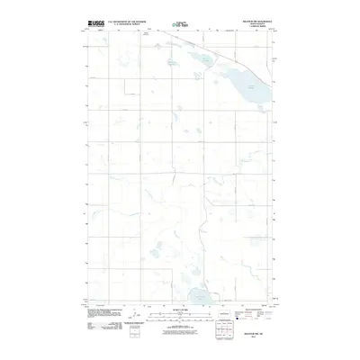 2011 Map of Balfour NW, 2011 Print