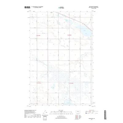 2018 Map of Balfour NW, 2018 Print