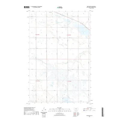 2020 Map of Balfour NW, 2020 Print