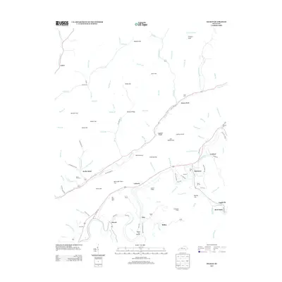 2013 Map of Balkan, 2013 Print