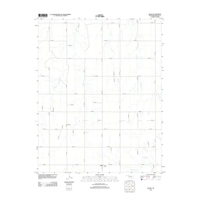 2012 Map of Balko, 2012 Print