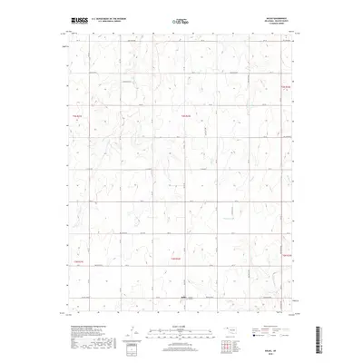 2018 Map of Balko, 2018 Print