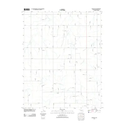 2012 Map of Balko NE, 2012 Print