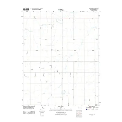 2012 Map of Balko SW, 2012 Print