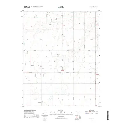 2018 Map of Balko SW, 2018 Print