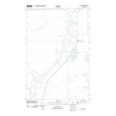 2010 Map of Ball Bluff, 2010 Print