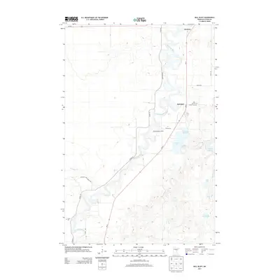 2013 Map of Ball Bluff, 2013 Print