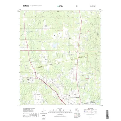2018 Map of Ball, 2018 Print