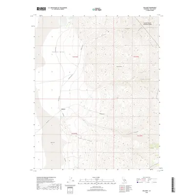 2018 Map of Ballarat, 2018 Print