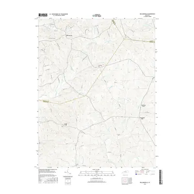 2016 Map of Ballardsville, 2016 Print