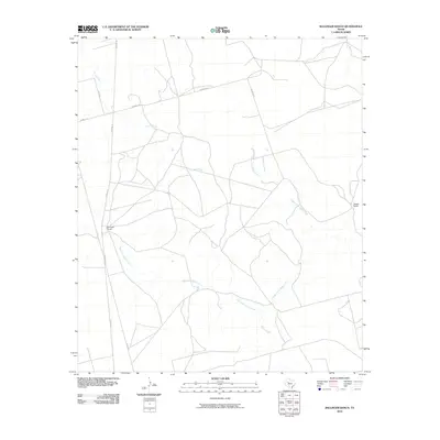 2010 Map of Ballinger Ranch, 2010 Print