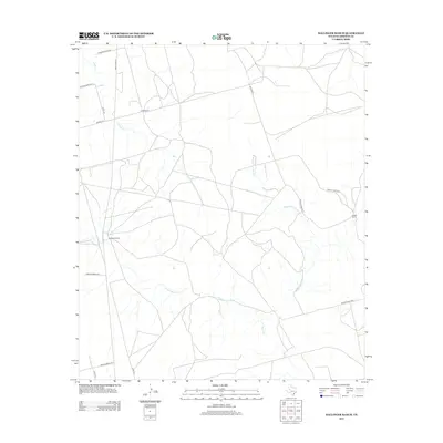 2012 Map of Ballinger Ranch, 2012 Print