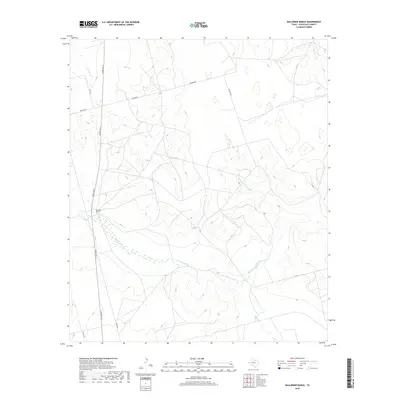 2019 Map of Ballinger Ranch, 2019 Print