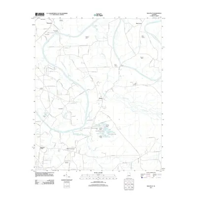 2011 Map of Ballplay, 2011 Print