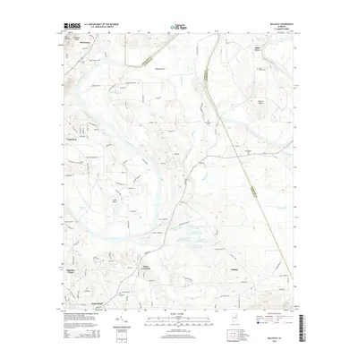 2014 Map of Ballplay, 2014 Print