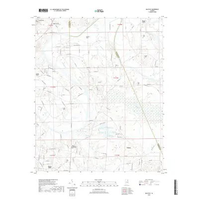 2018 Map of Ballplay, 2018 Print
