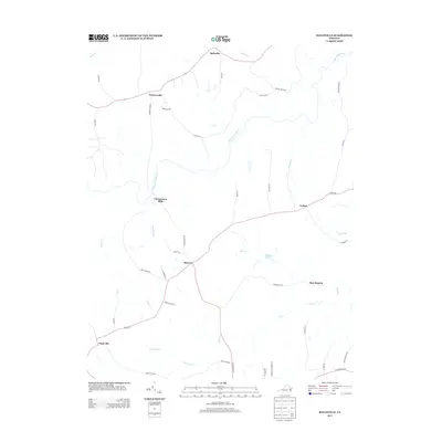 2013 Map of Ballsville, 2013 Print