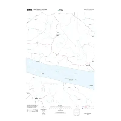 2013 Map of Balltown, 2013 Print